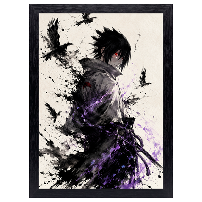 Cuadro Sasuke Ilustración – Naruto · Ilustración