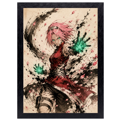 Cuadro Sakura Ilustración – Naruto · Ilustración