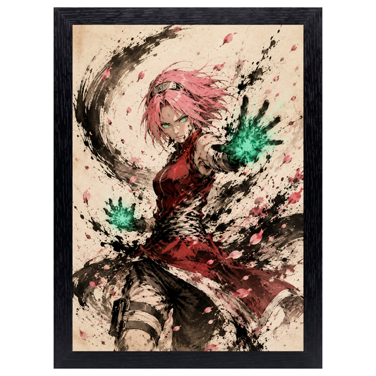Cuadro Sakura Ilustración – Naruto · Ilustración
