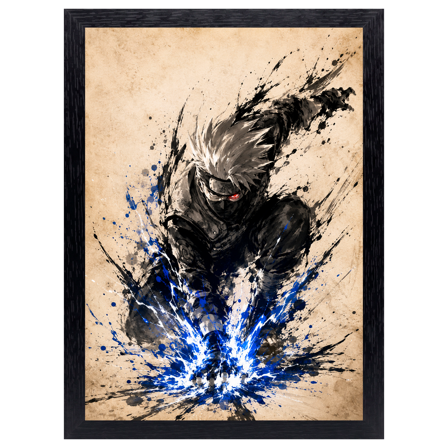 Cuadro Kakashi Ilustración – Naruto · Ilustración