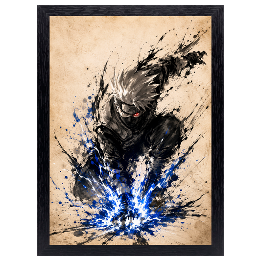 Cuadro Kakashi Ilustración – Naruto · Ilustración