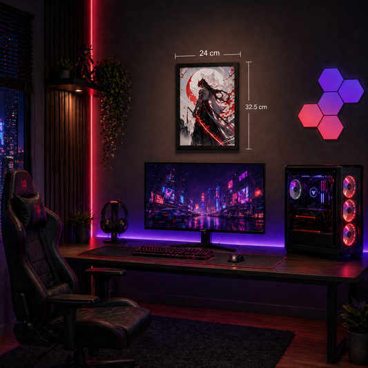 Cuadro Yone – League of Legends · Holográfico