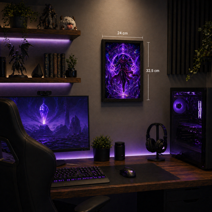 Cuadro Malzahar – League of Legends · Holográfico