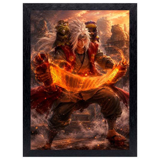 Cuadro Jiraiya – Naruto · Holográfico