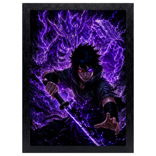Cuadro Sasuke – Naruto · Holográfico