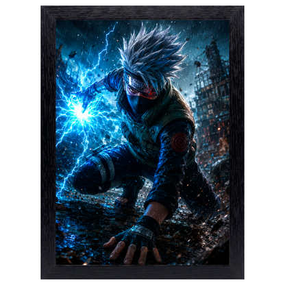 Cuadro Kakashi – Naruto · Holográfico