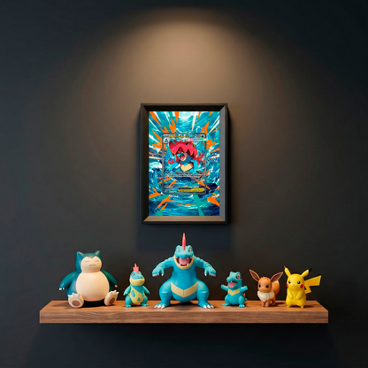 Cuadro Mega Feraligatr ex (274/217) – Pokémon · Ascended Heroes · Diseño Expandido