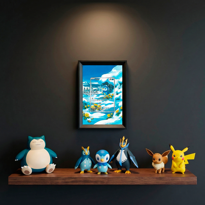 Cuadro Piplup (098/094) – Pokémon · Phantasmal Flames · Diseño Expandido