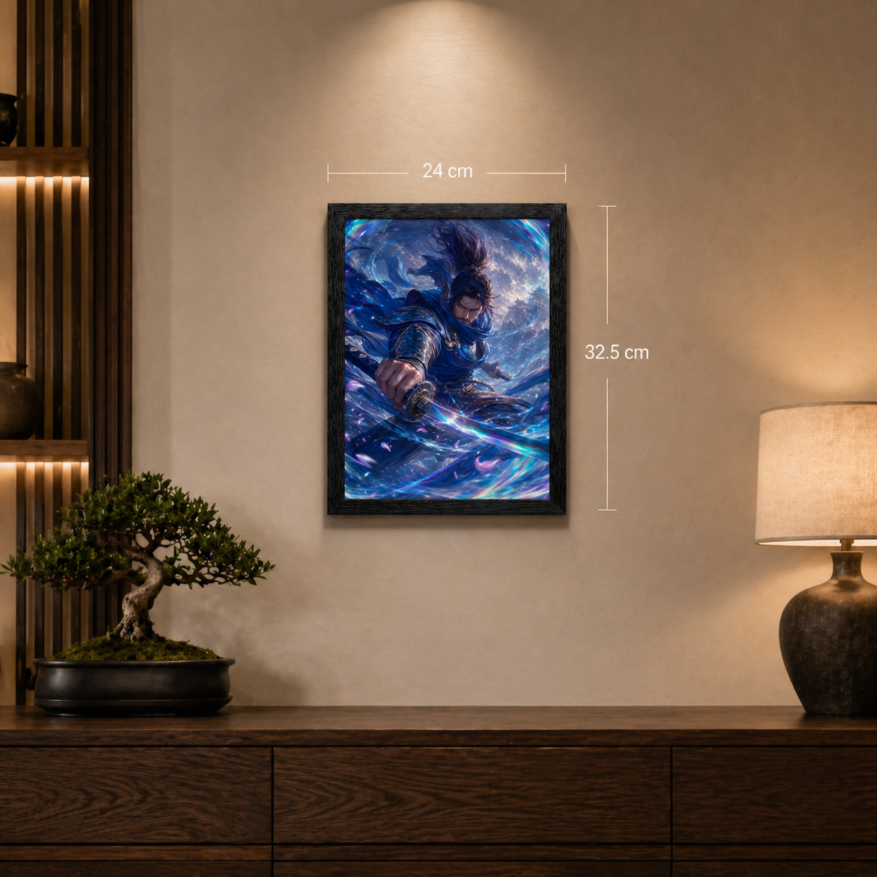 Cuadro Yasuo – League of Legends · Holográfico
