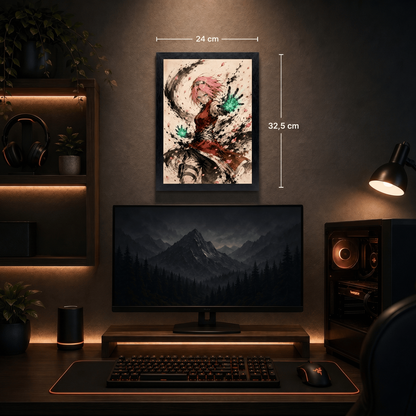 Cuadro Sakura Ilustración – Naruto · Ilustración