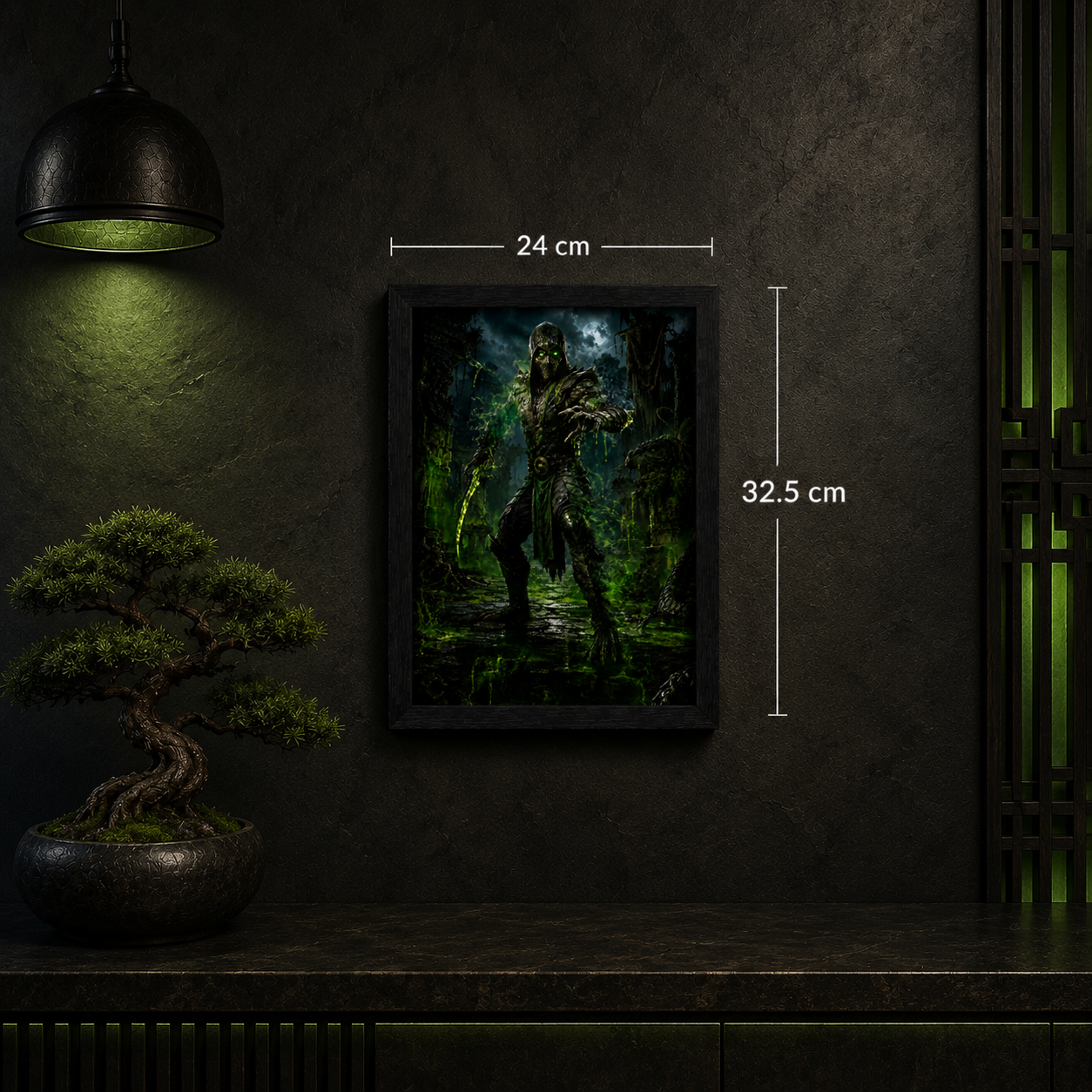 Cuadro Reptile – Mortal Kombat · Holográfico