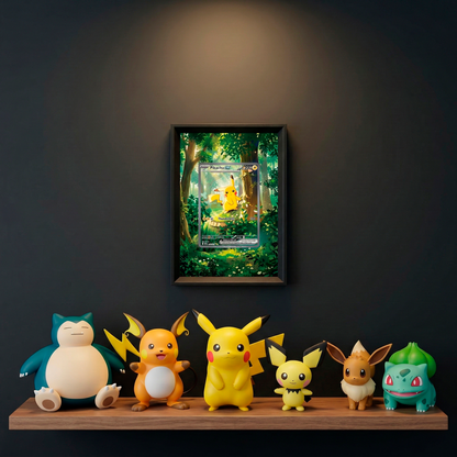 Cuadro Pikachu ex (276/217) – Pokémon · Ascended Heroes · Diseño Expandido