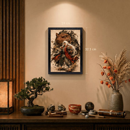 Cuadro Jiraiya Ilustración – Naruto · Ilustración