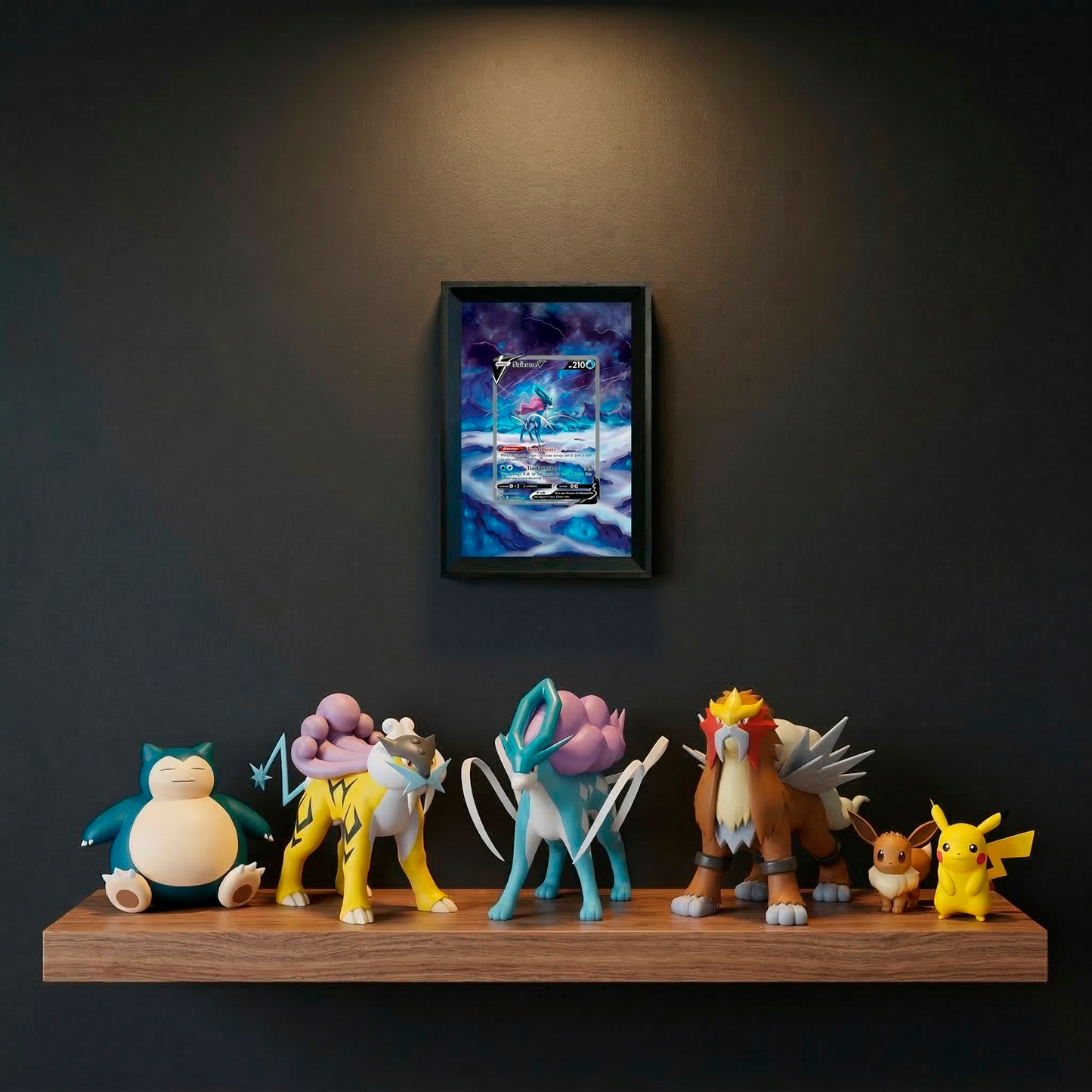 Cuadro Suicune V (GG38) – Pokémon · Crown Zenith · Diseño Expandido
