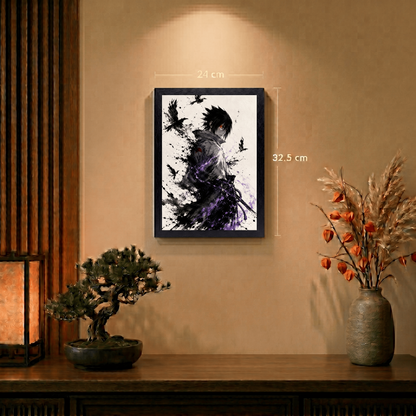 Cuadro Sasuke Ilustración – Naruto · Ilustración