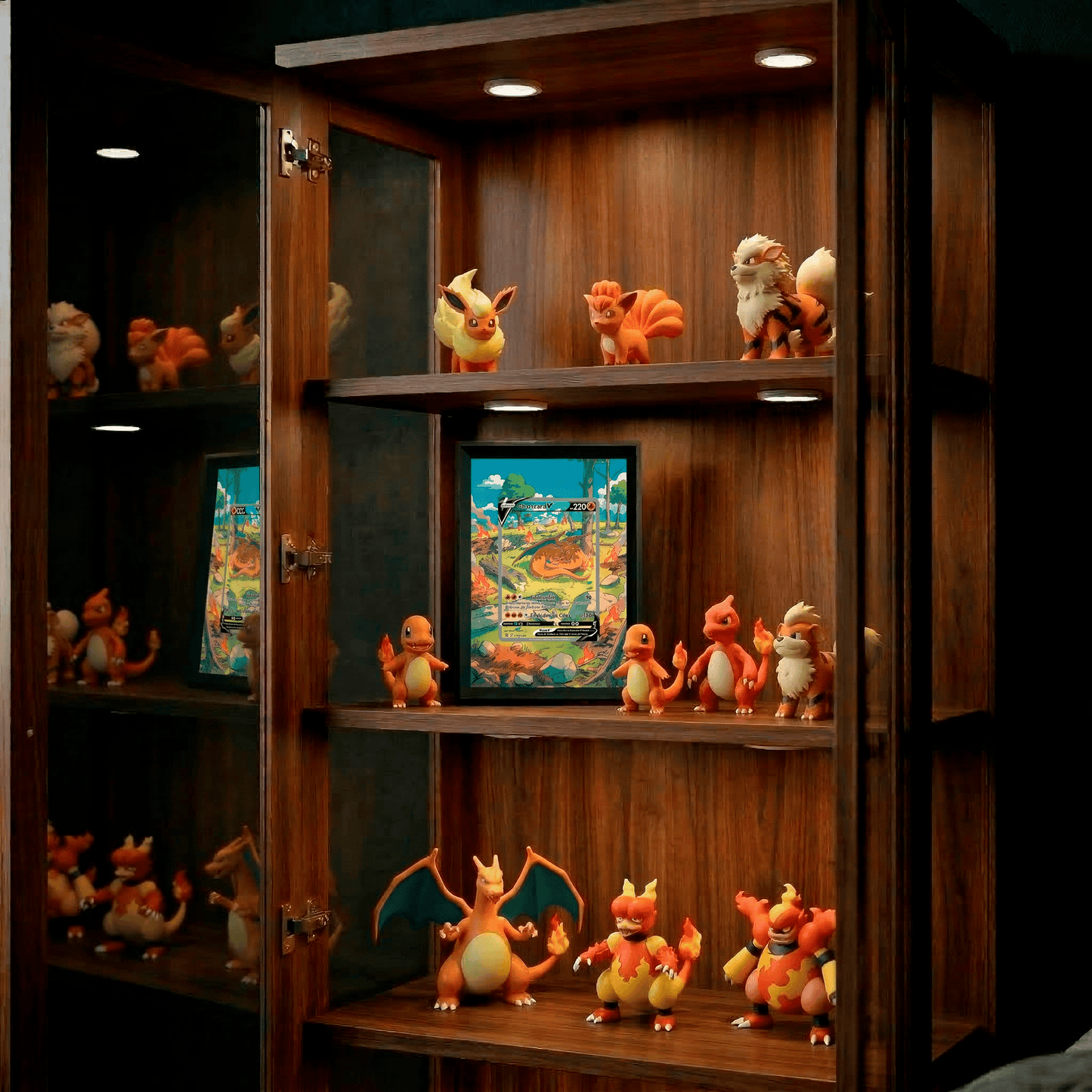 Cuadro Charizard V (SWSH260) – Pokémon · Black Star Promo · Diseño Expandido