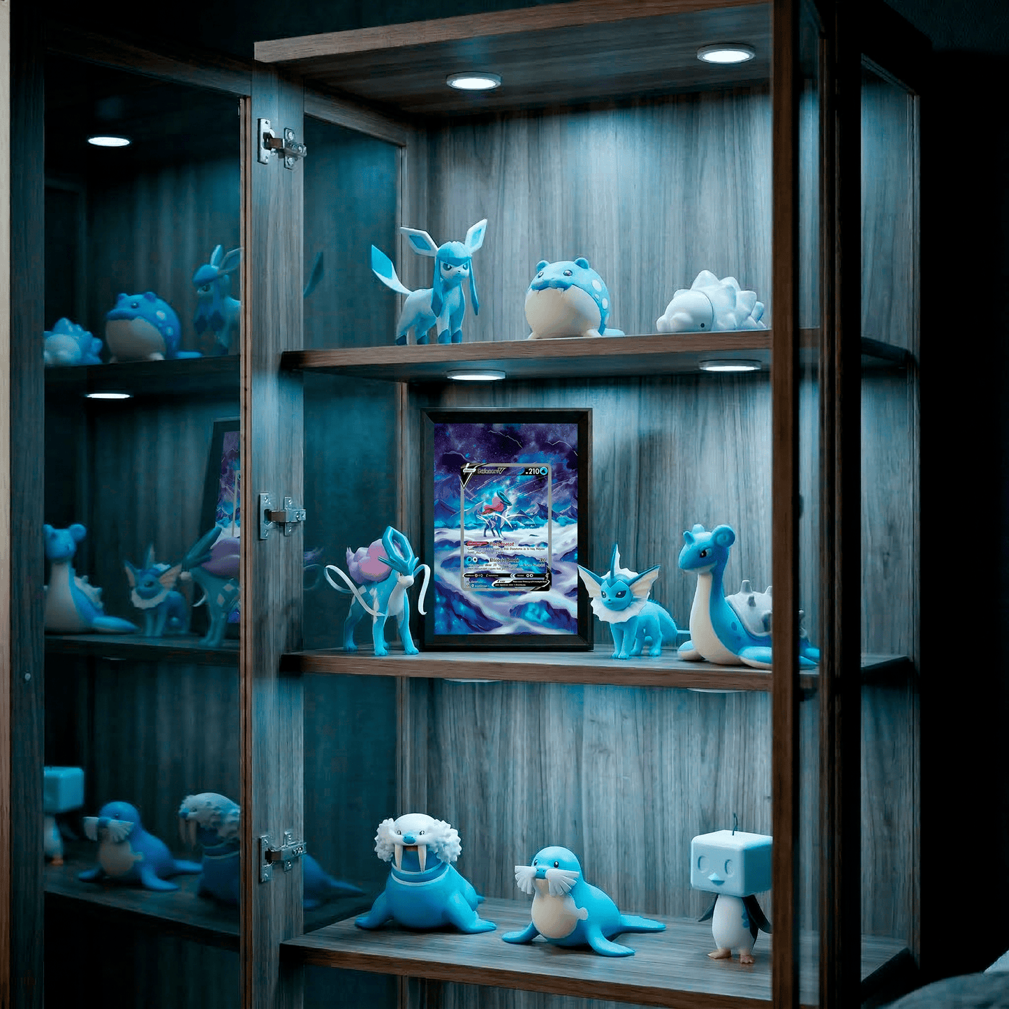 Cuadro Suicune V (GG38) – Pokémon · Crown Zenith · Diseño Expandido