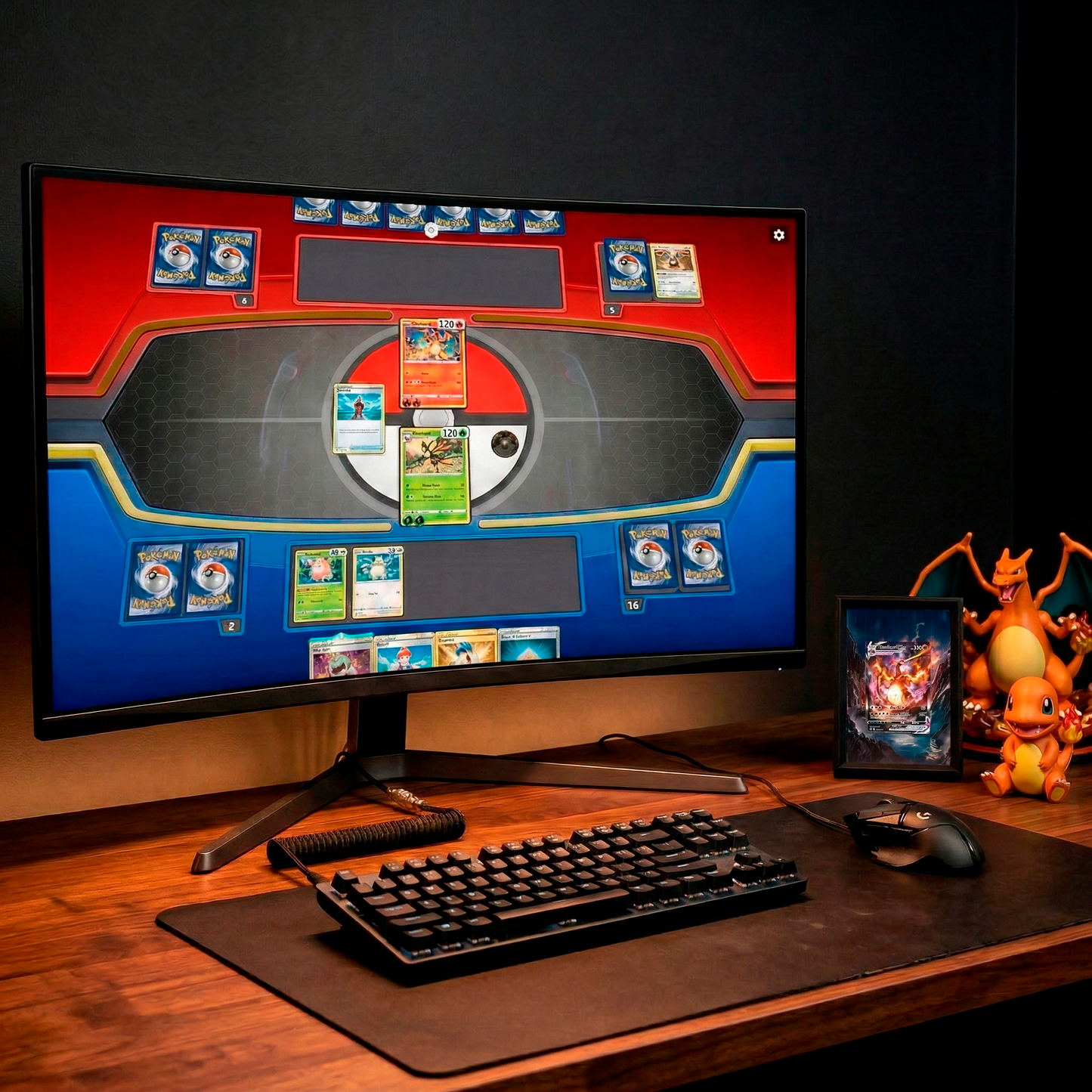 Cuadro Charizard VMAX (SWSH261) – Pokémon · Black Star Promo · Diseño Expandido