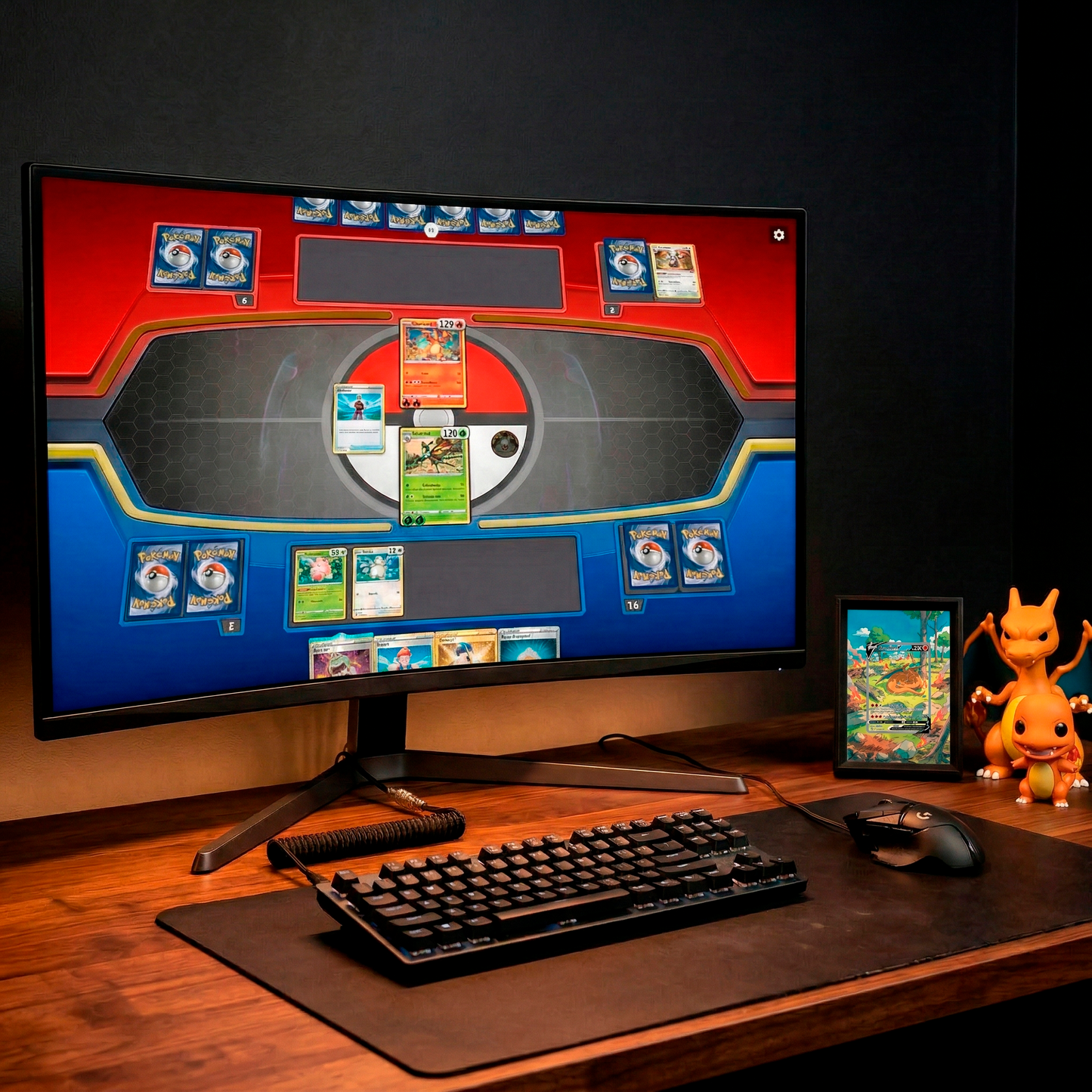 Cuadro Charizard V (SWSH260) – Pokémon · Black Star Promo · Diseño Expandido