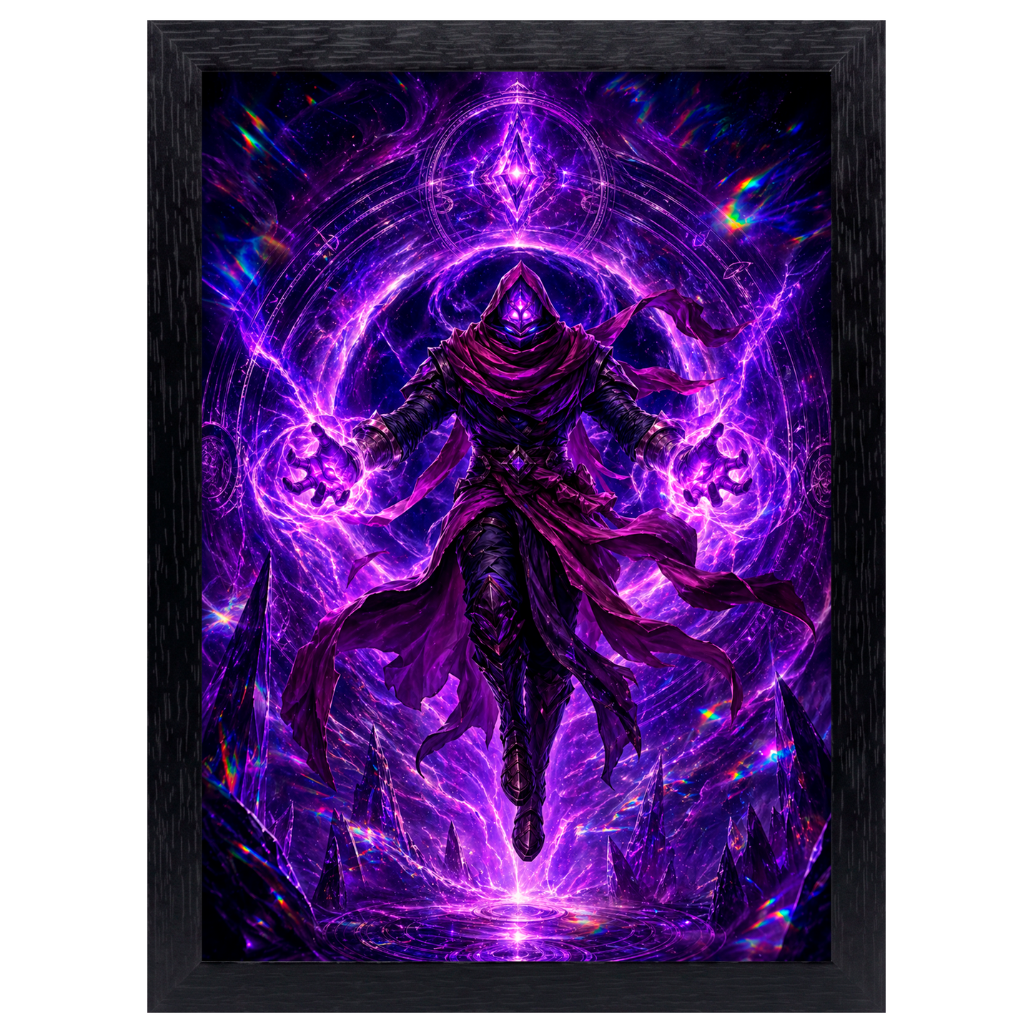 Cuadro Malzahar – League of Legends · Holográfico