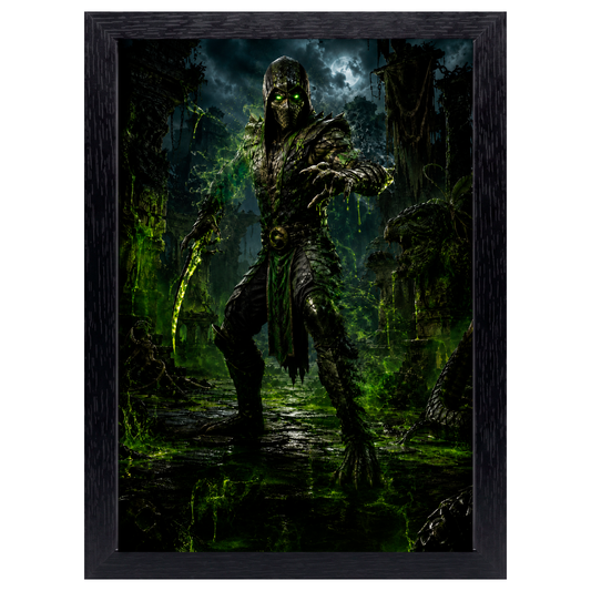 Cuadro Reptile – Mortal Kombat · Holográfico
