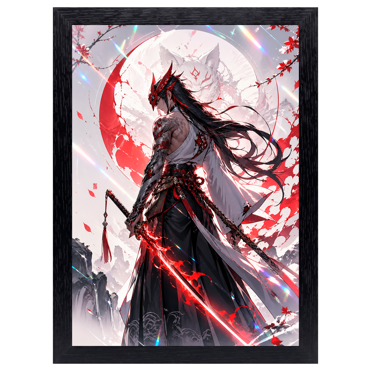 Cuadro Yone – League of Legends · Holográfico